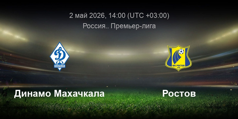 Динамо (Махачкала) vs Ростов